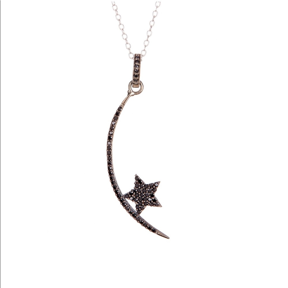ADORNIA Star & Moon Pendant